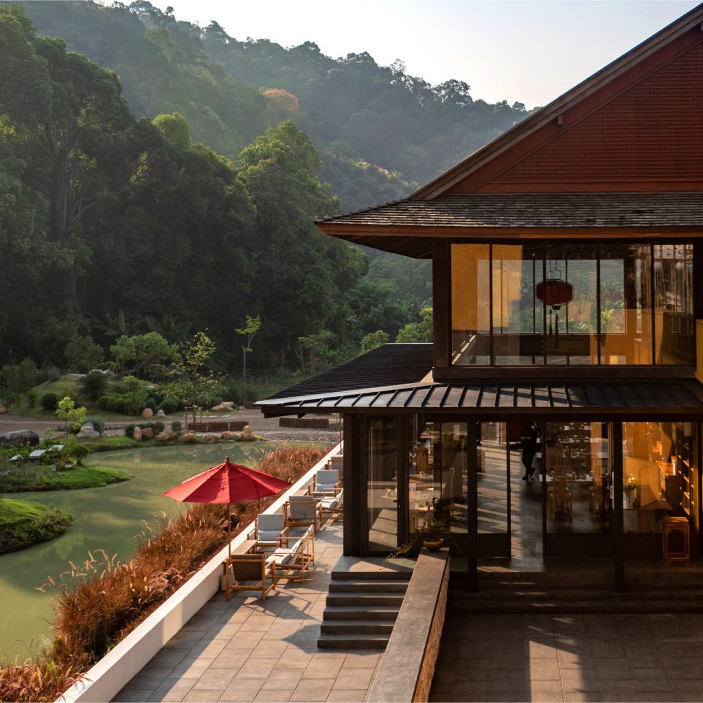 Dining at Onsen